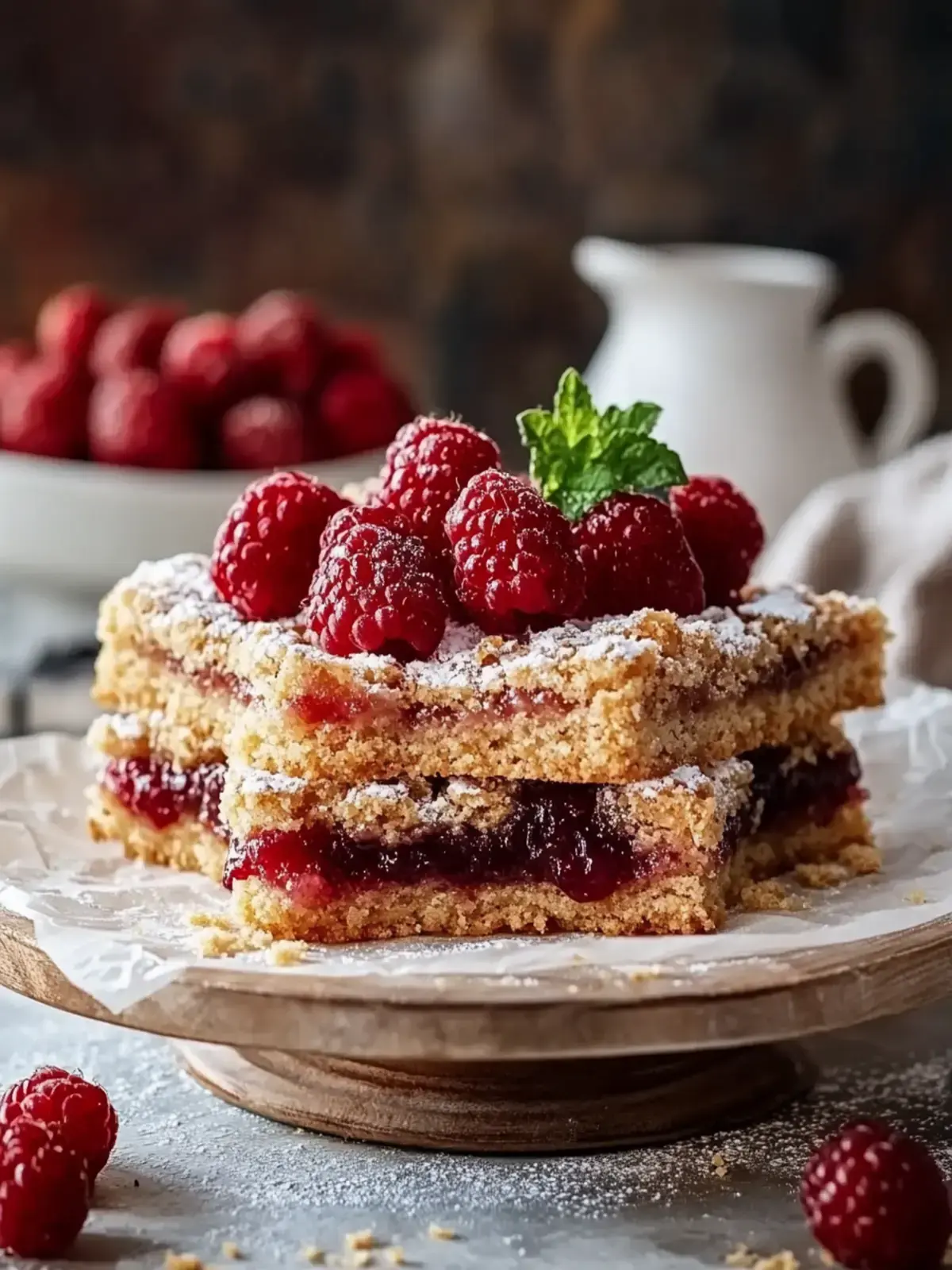 Johannisbeer Streusel Riegel