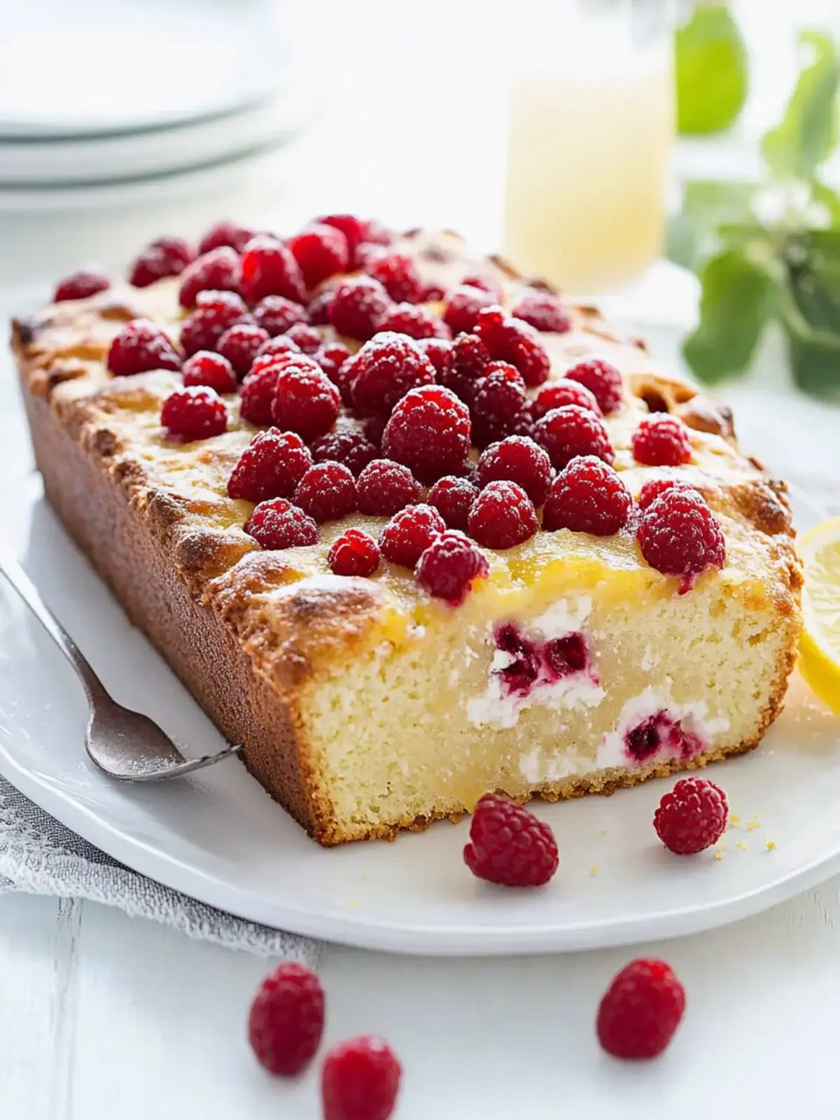 Saftiger Johannisbeerkuchen mit Joghurt und Zitrone genießen 2 Johannisbeerkuchen mit Joghurt und Zitrone