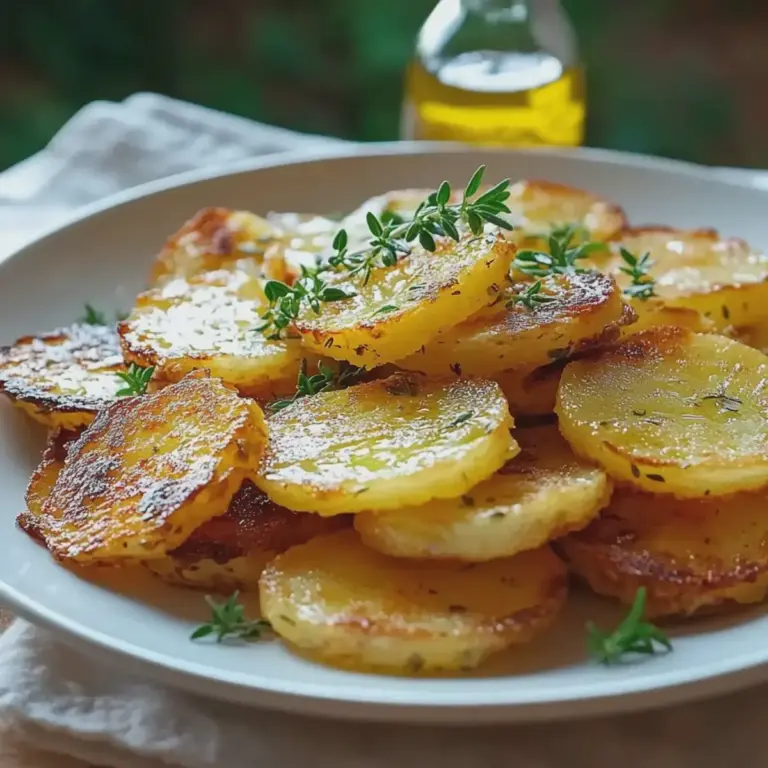 Kartoffelscheiben knusprig Ofen