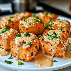 Knusprige Bang Bang Lachs Bissen