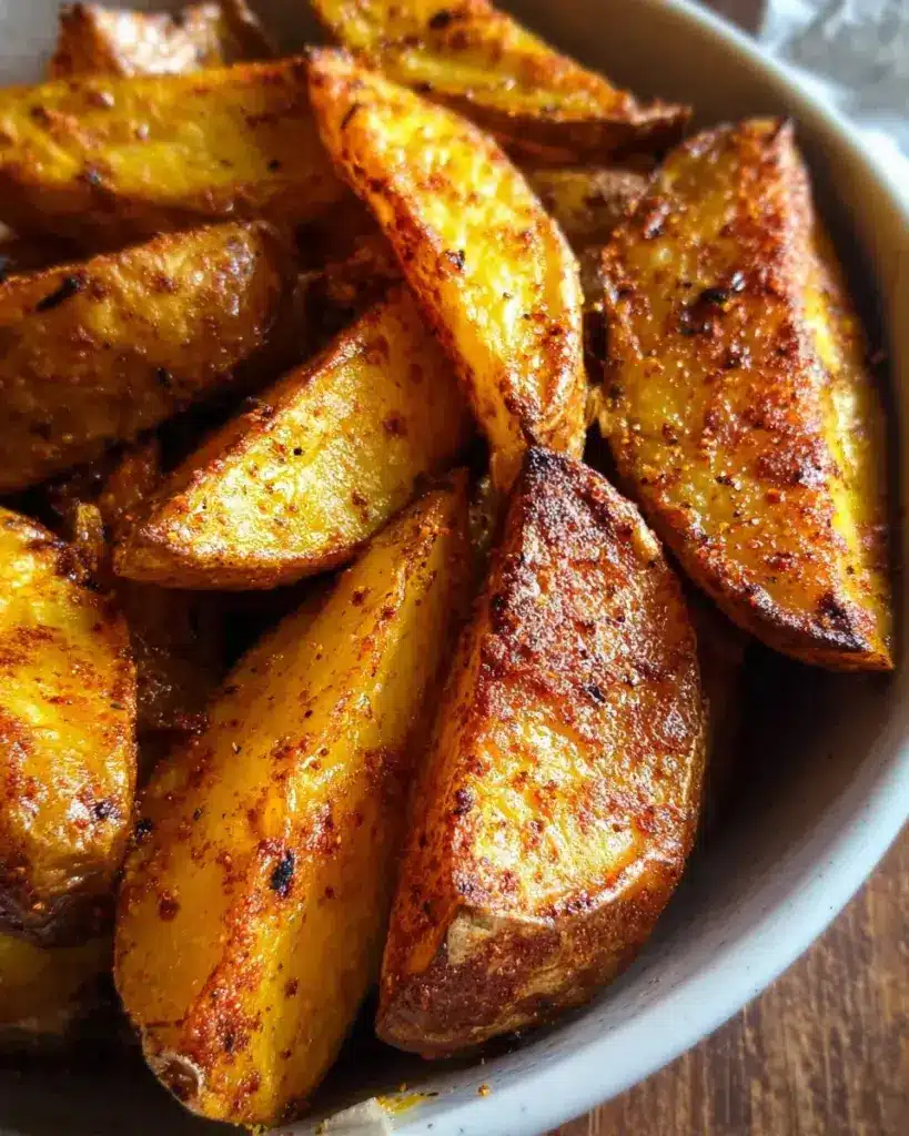 Knusprige Kartoffel Wedges Rezept aus dem Ofen