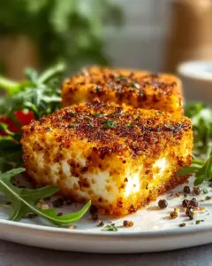 Knuspriger Feta aus dem Airfryer