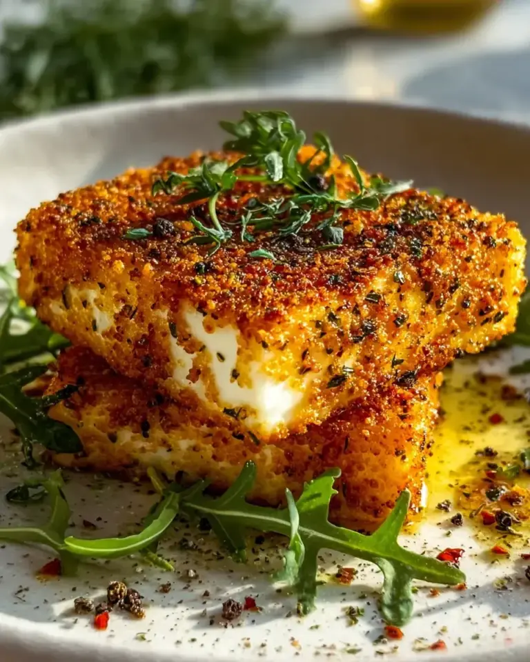 Knuspriger Feta aus dem Airfryer