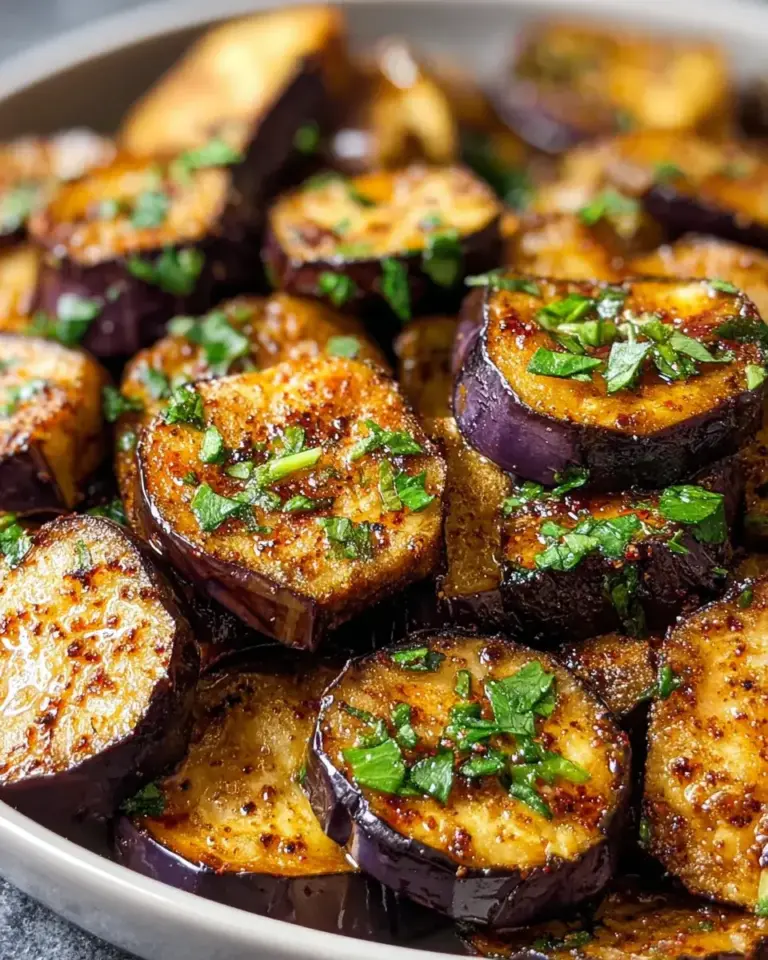Low-Calorie Air Fryer Aubergine