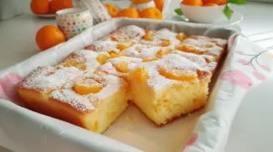 Mandarinen-Buttermilchkuchen vom Blech