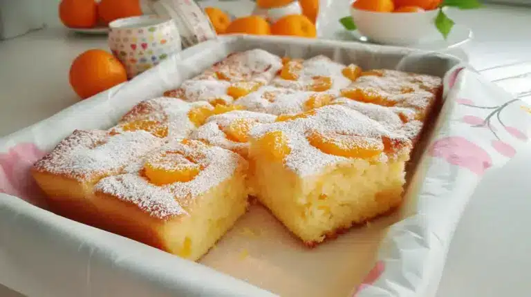 Mandarinen Buttermilchkuchen vom Blech