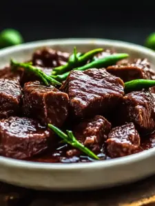 Langsam gekochtes Mongolisches Rindfleisch