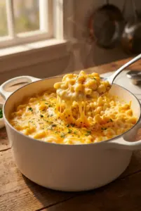 Cremige One Pot Käse Pasta unter 20 Minuten