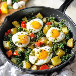 Pesto Eier & Kartoffel Pfanne