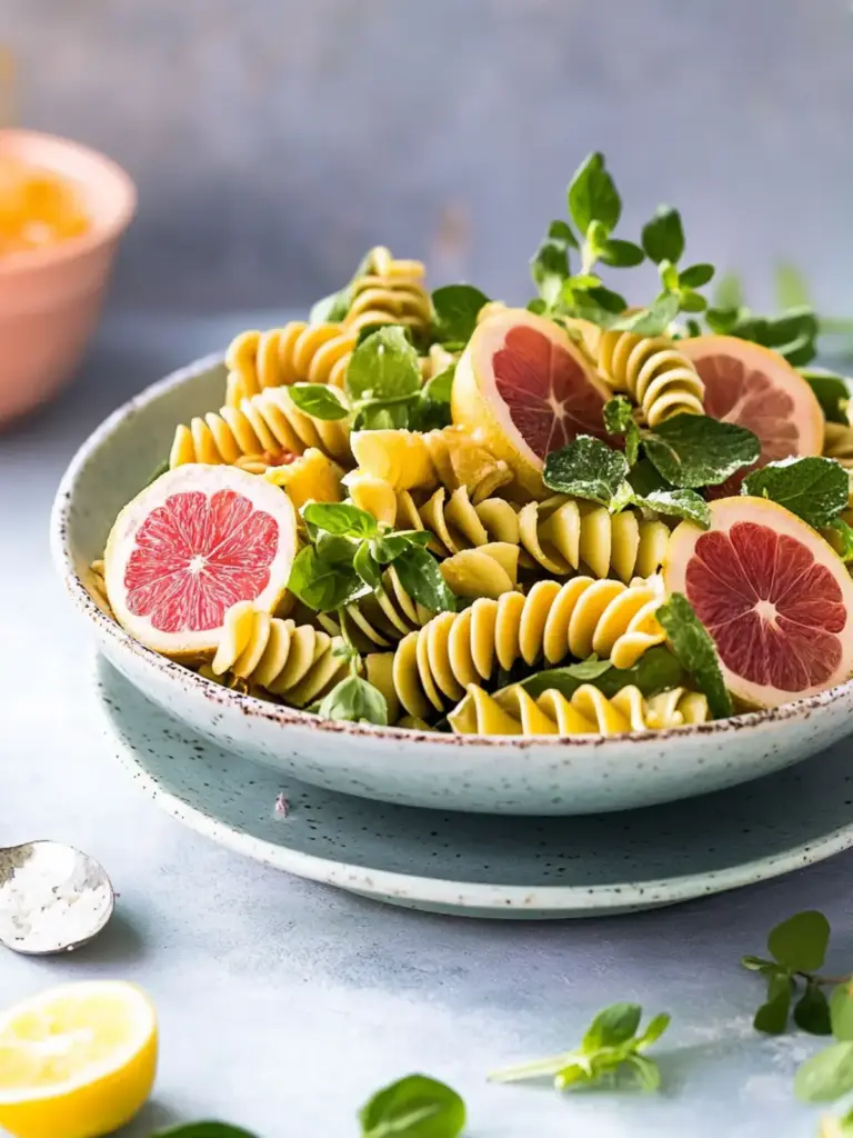 Pesto-Nudeln mit Rucola