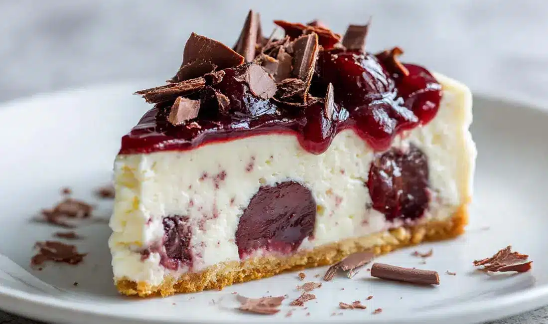 Pflaumen Stracciatella Torte