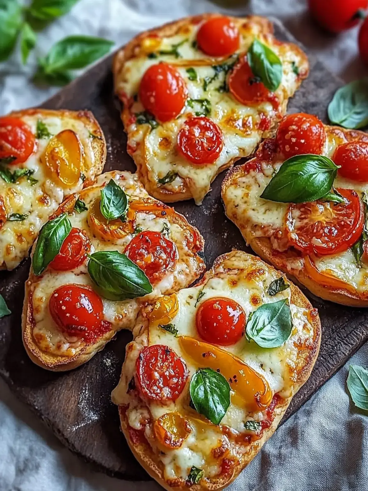 Pizzabrötchen vegetarisch