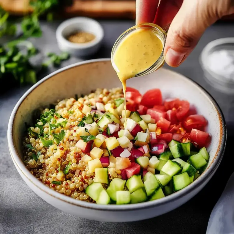Quinoa Salat mit Kichererbsen