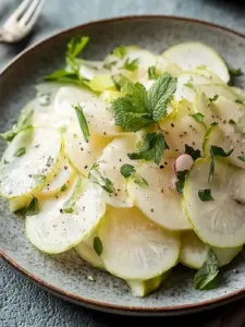 Rohkostsalat mit Kohlrabi