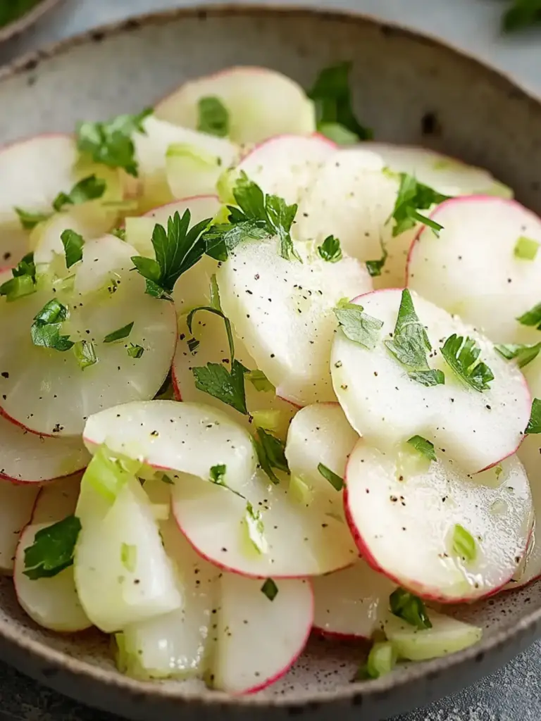Rohkostsalat mit Kohlrabi