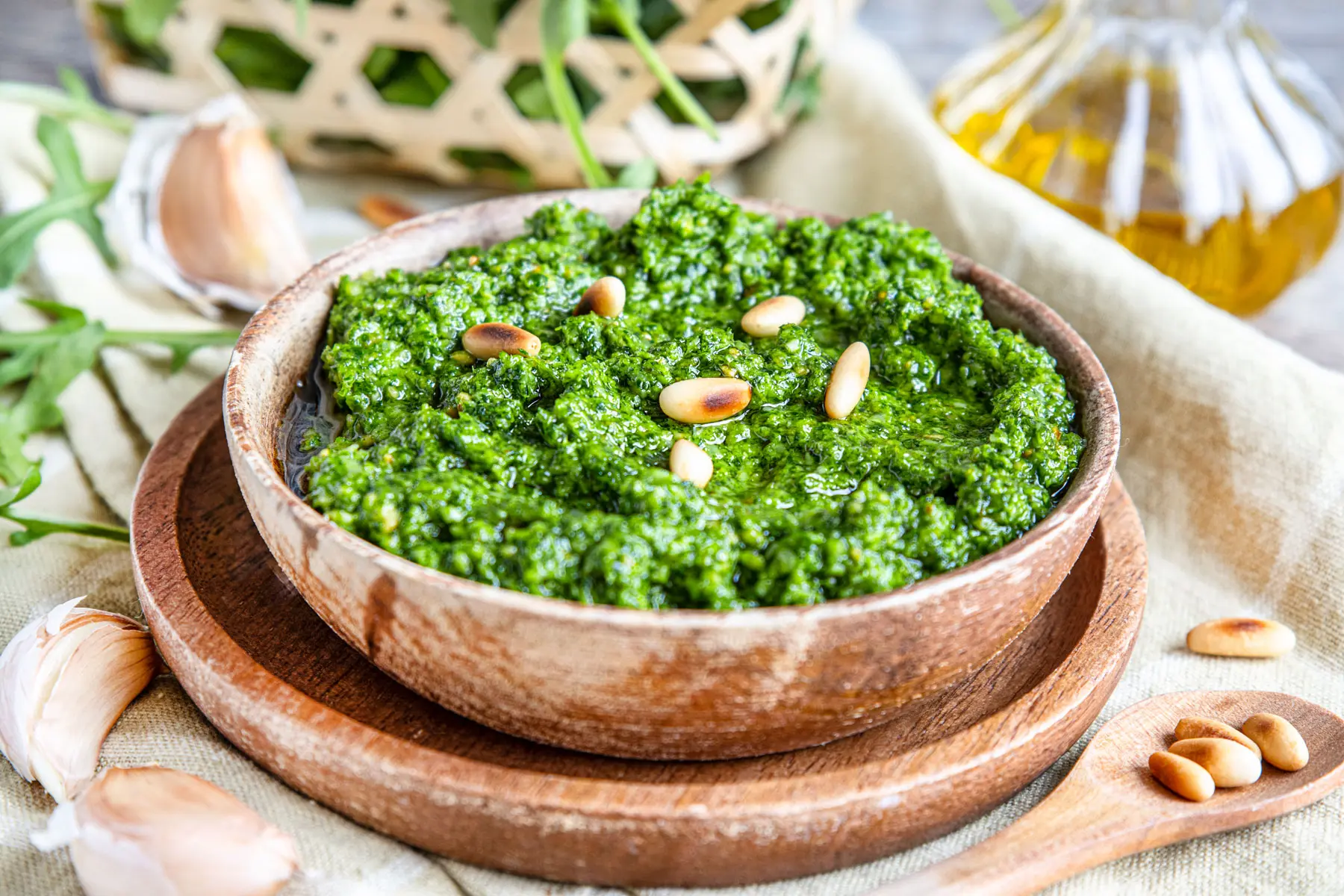 Rucola-Pesto selber machen