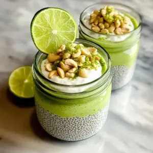 Schlüssel-Limette Chiasamen Pudding