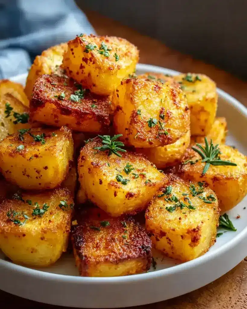 Schnelle Kartoffelwürfel