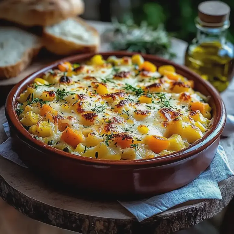 Spätzleauflauf mit Gemüse