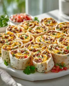 Leckere Taco Pinwheels