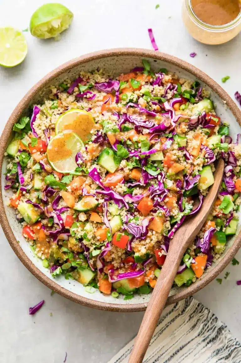 Thai Quinoa Salat