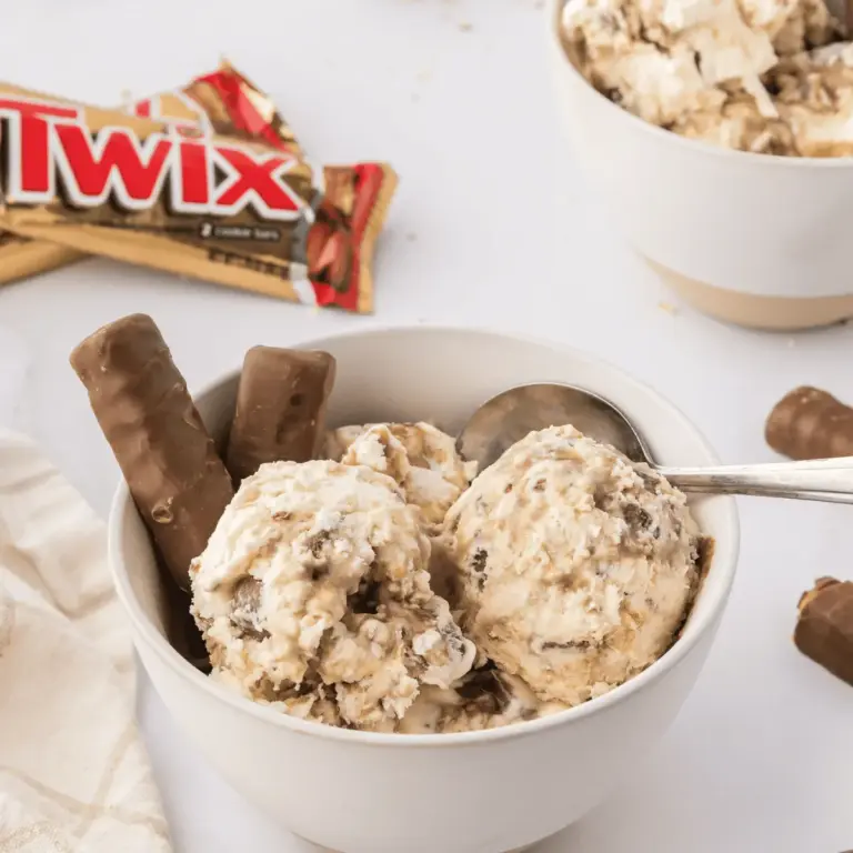 Twix Eiscreme Rezept