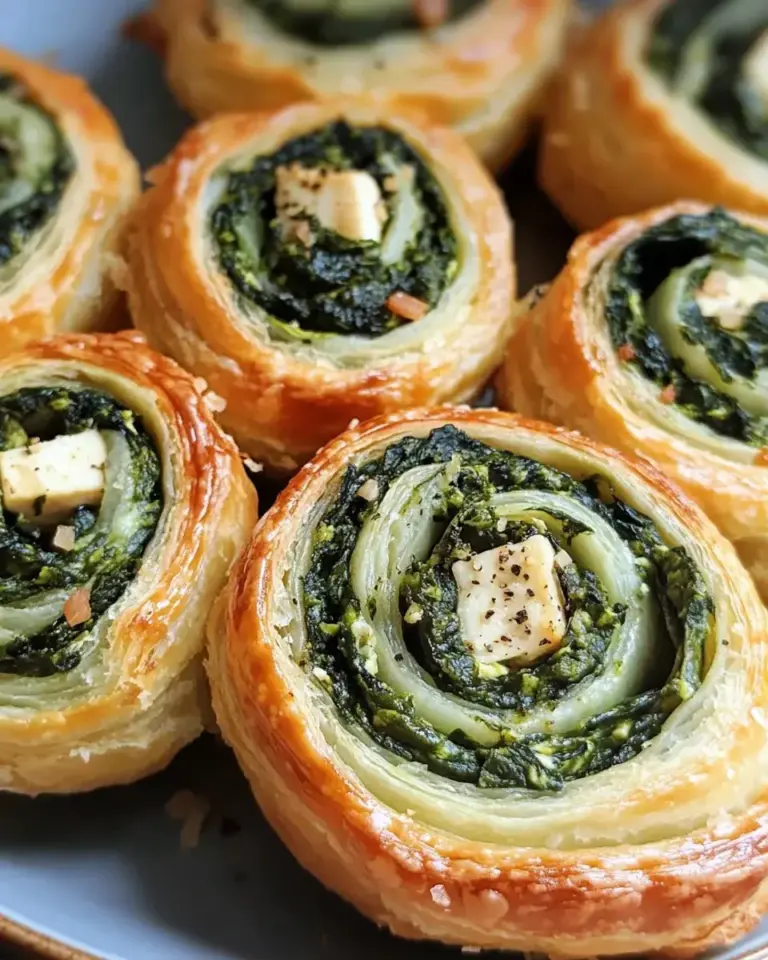 Vegane Spinatröllchen