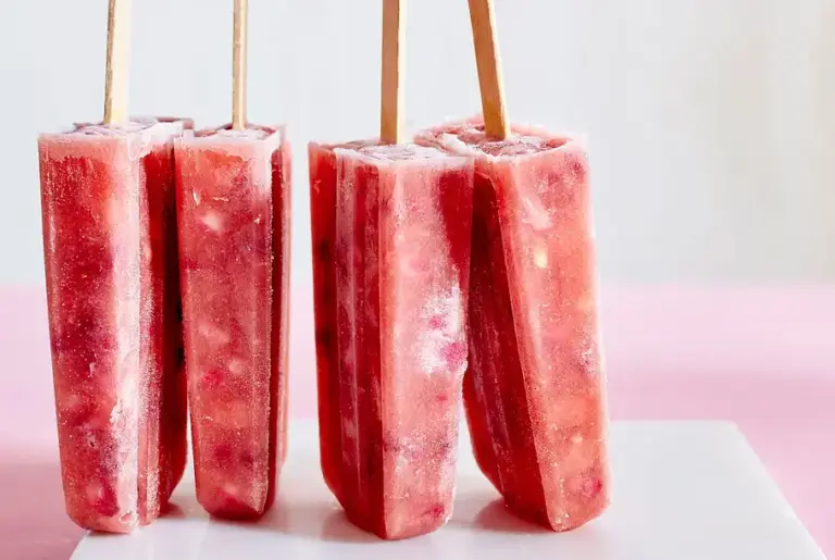 Wassermelonen Granatapfel Eis