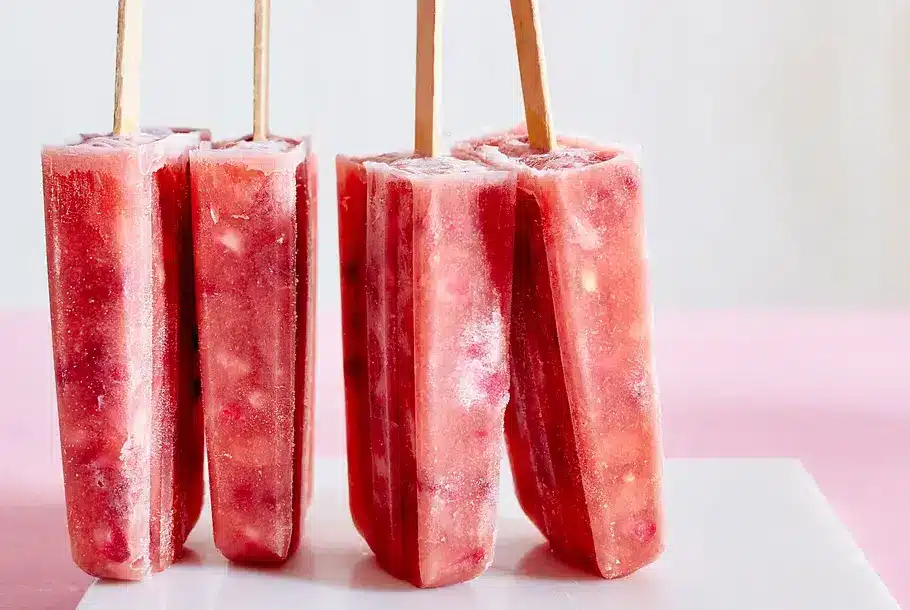 Wassermelonen Granatapfel Eis