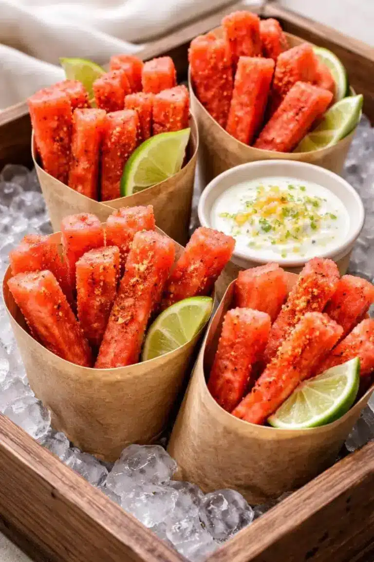 Wassermelonen-Pommes