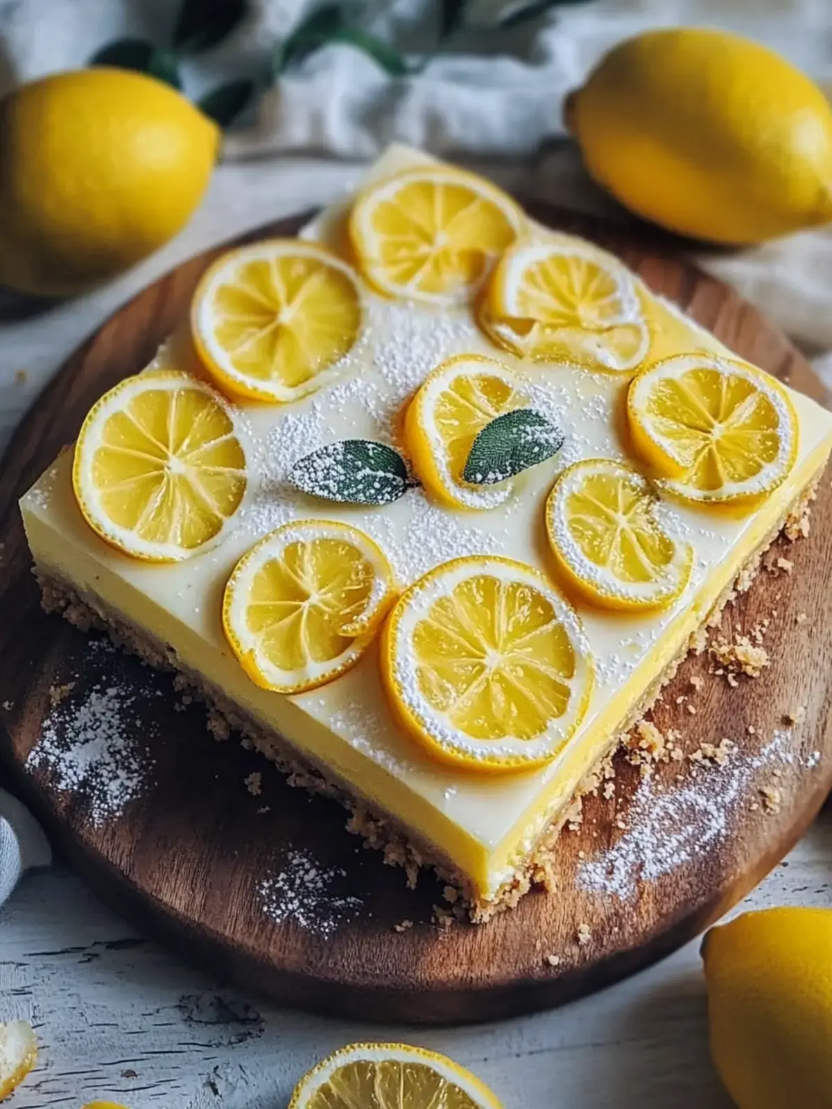 Zitronen Käsekuchen ohne Backen