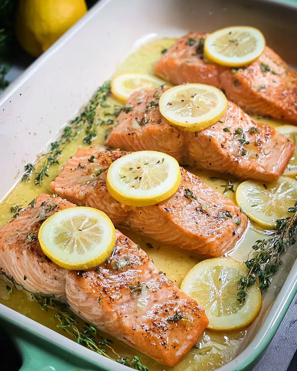 Zitronen-Lachs aus dem Ofen