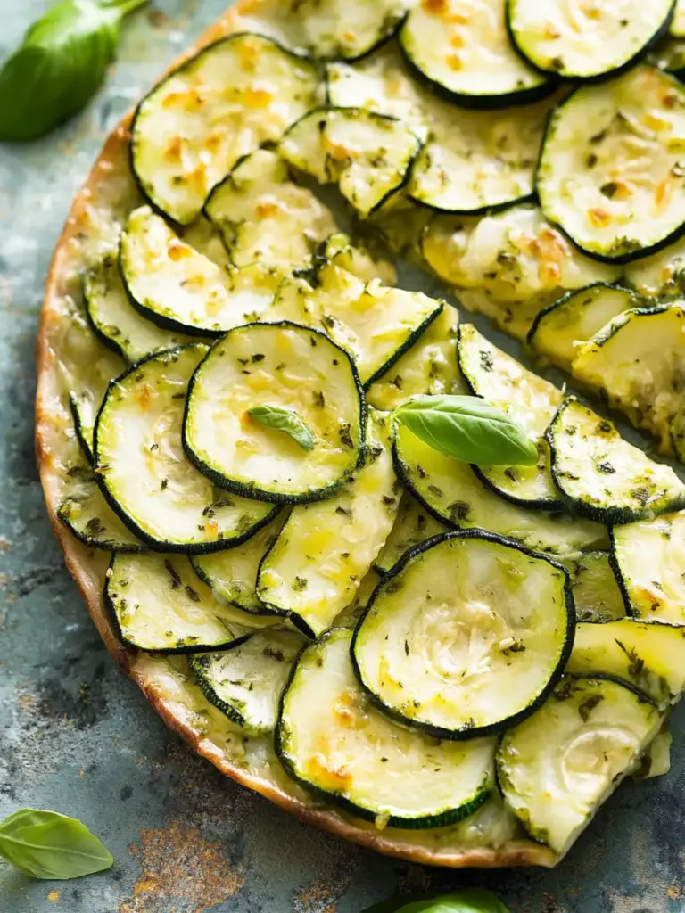 Zucchini Scarpaccia Rezept