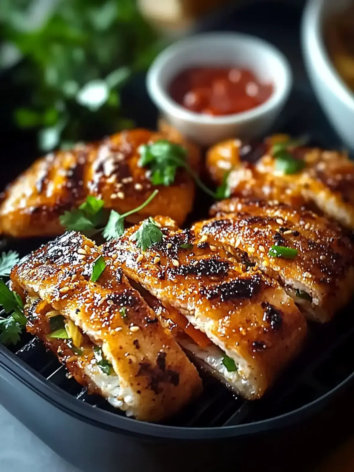 knuspriges Airfryer Hähnchen