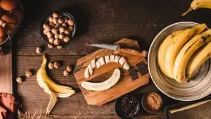Veganes Bananenbrot mit Nüssen