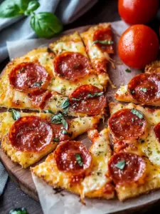 2 Zutaten Pizza Chips