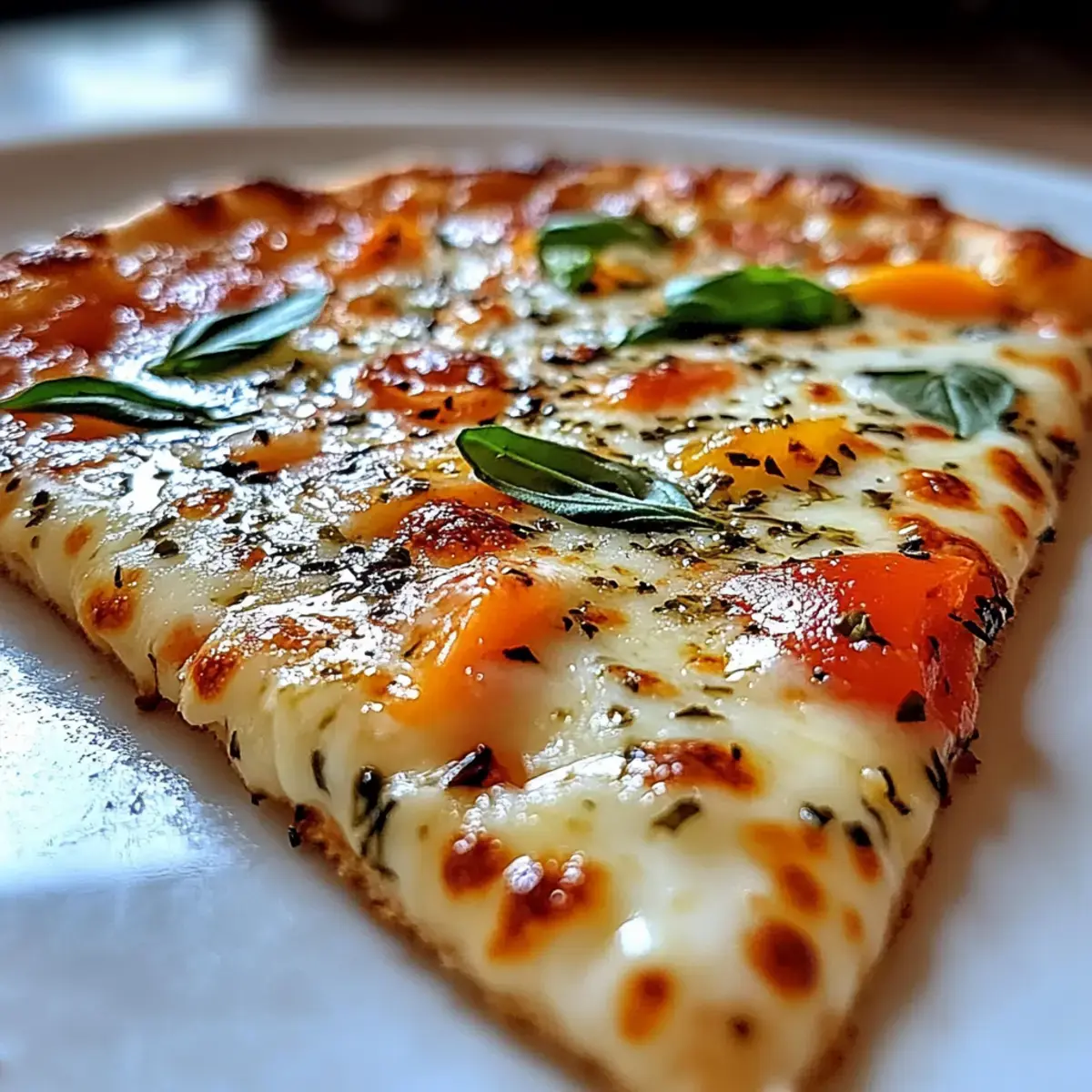 3-Zutaten Hüttenkäse Pizza