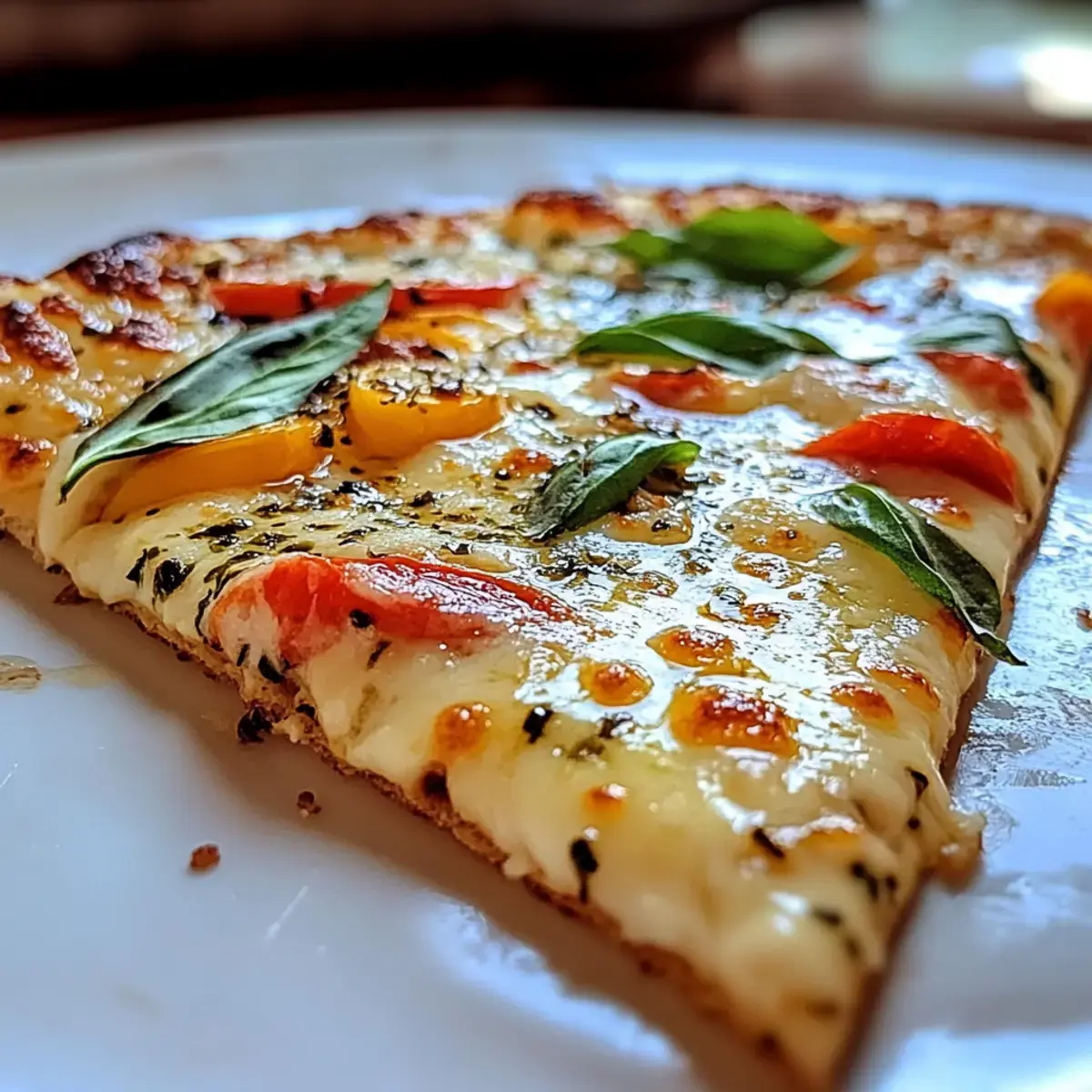 3-Zutaten Hüttenkäse Pizza
