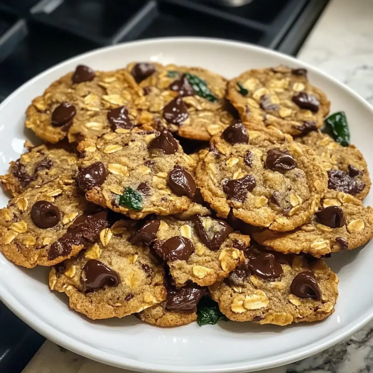 4-Zutaten Crispy Chocolate Oat Cookies – Einfacher Genuss 2 4-Zutaten-Haferflockenkekse