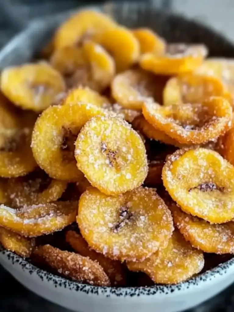 Airfryer Bananenchips