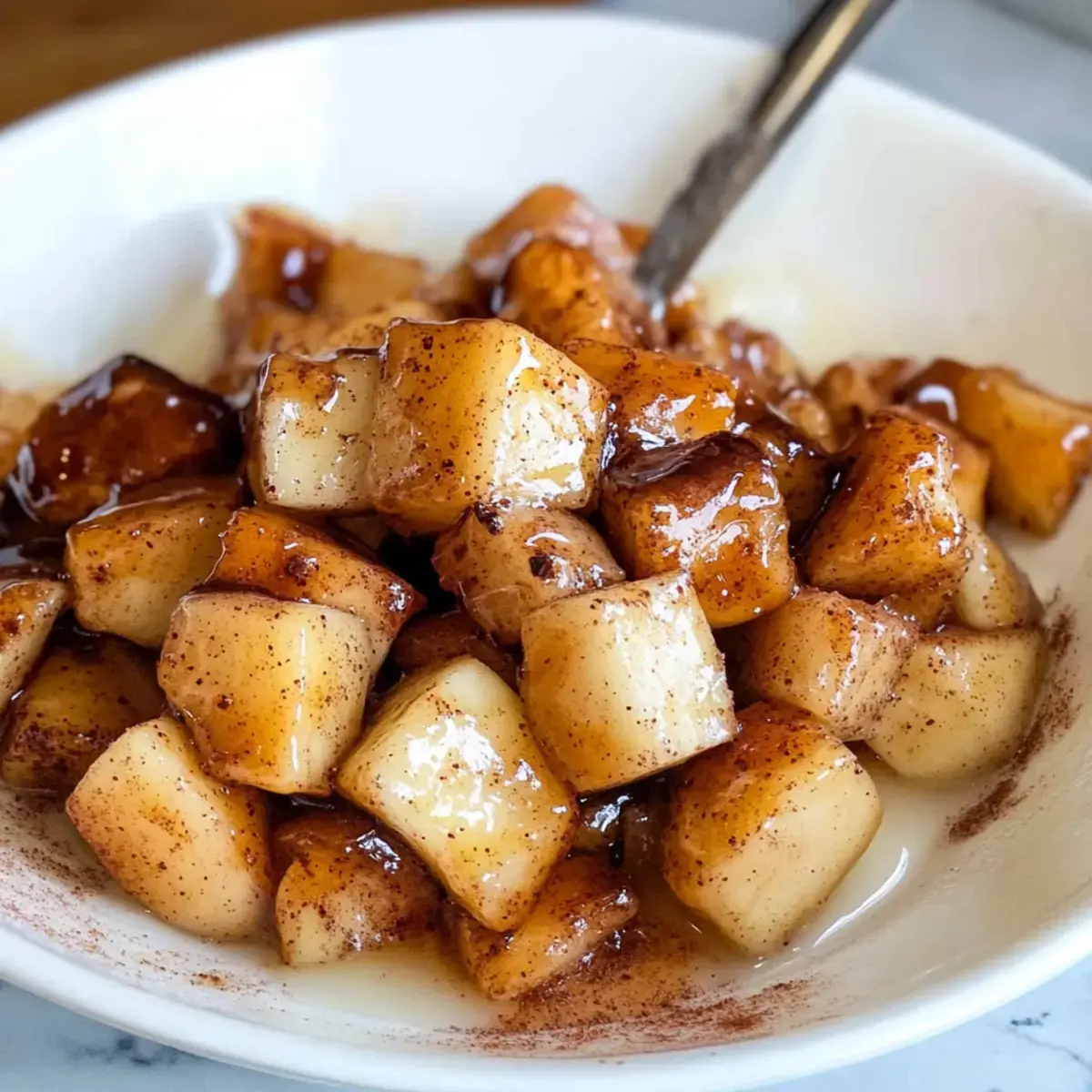 Airfryer Äpfel