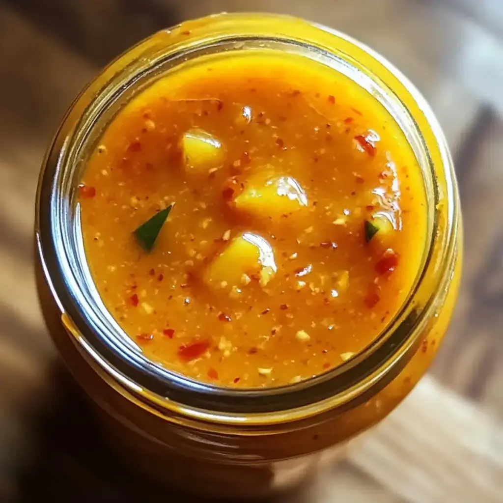 Ananas Habanero Scharfe Soße