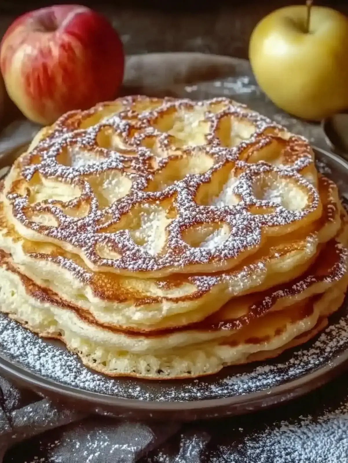Apfel-Joghurt-Pfannkuchen