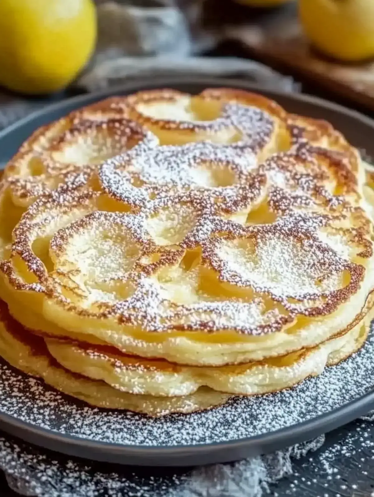 Apfel-Joghurt-Pfannkuchen