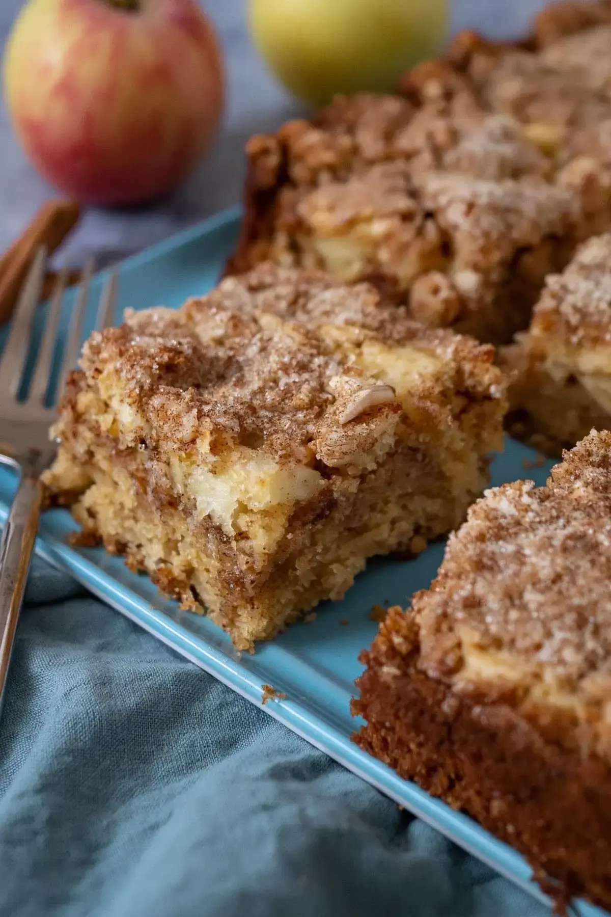 Apfel Zimt Blondies