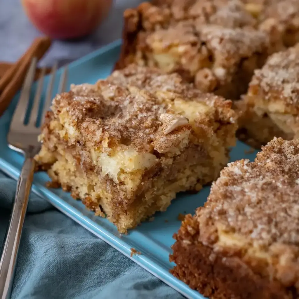 Apfel Zimt Blondies