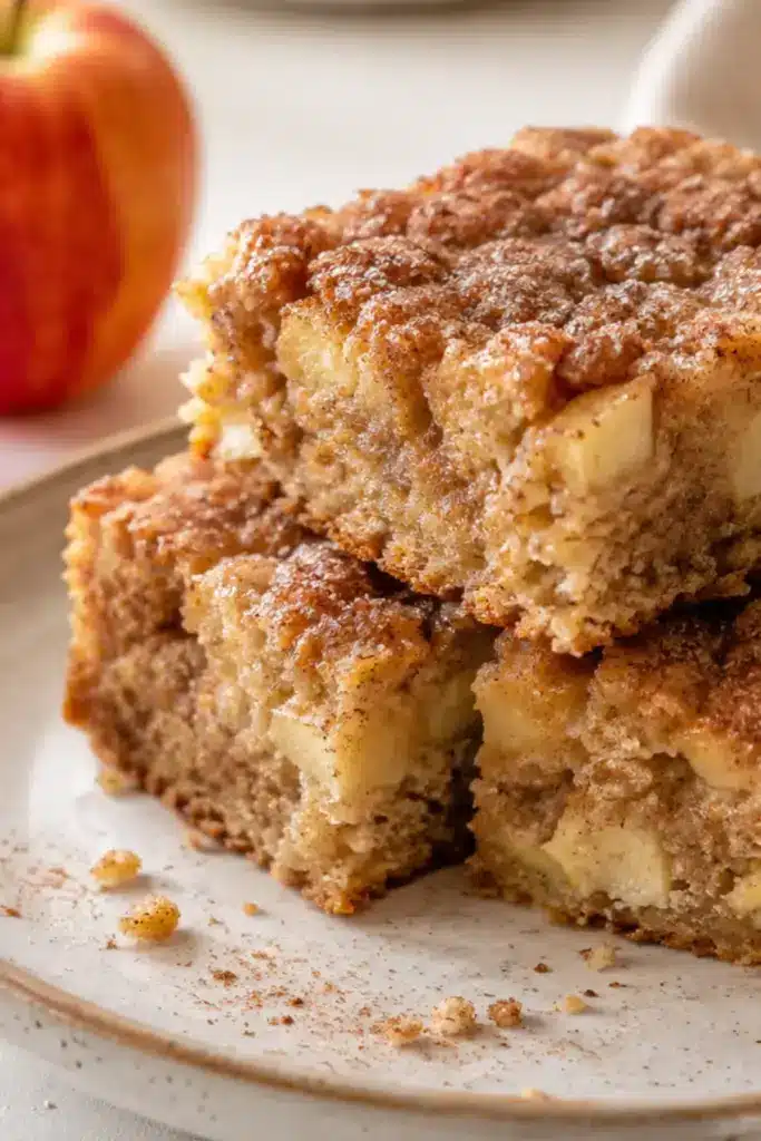Apfel Zimt Blondies
