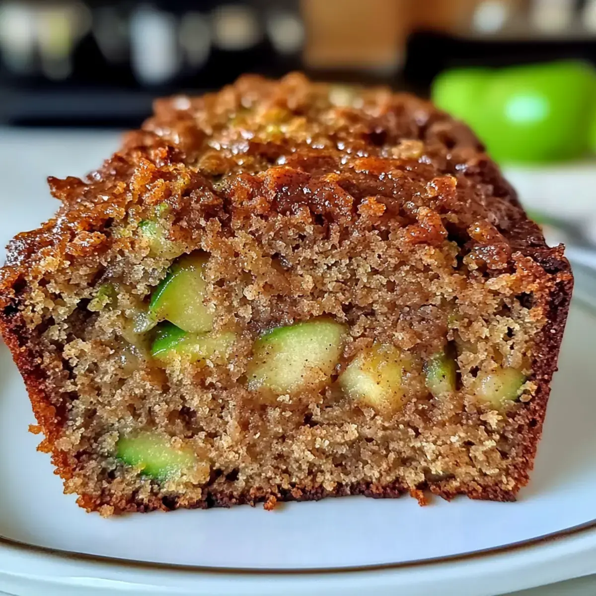 Apfel Zimt Zucchini Brot