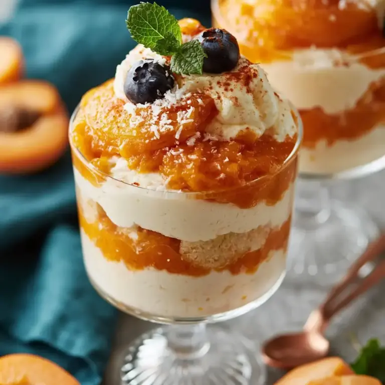 Aprikosen Dessert