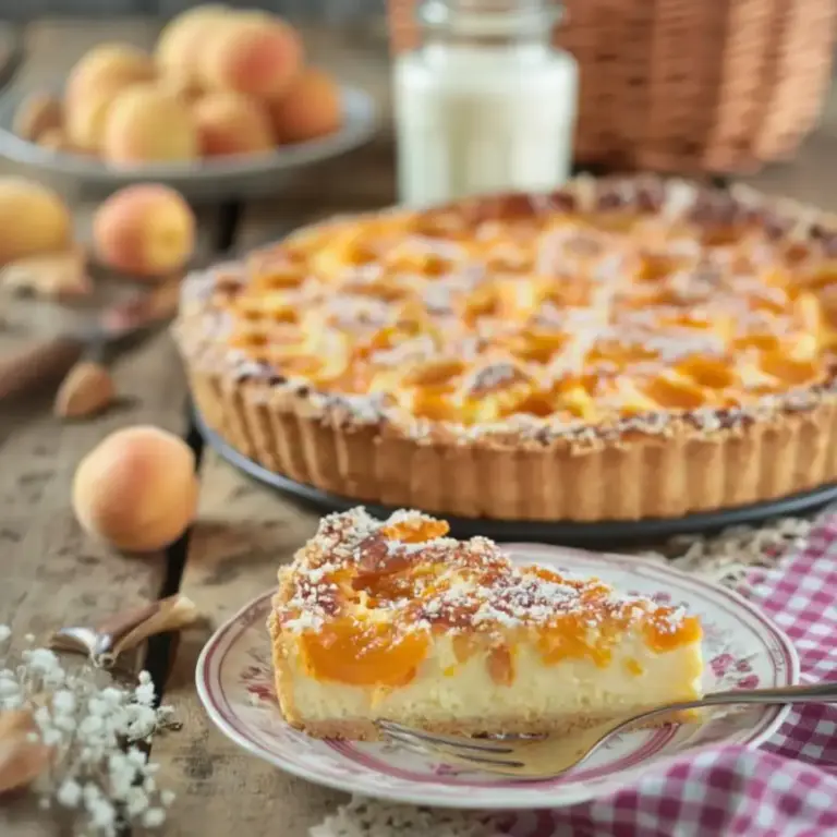 Aprikosen Joghurt Tarte